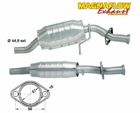 Magnaflow 82510 Catalytic Converter 82510