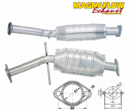 Magnaflow 82522 Catalytic Converter 82522