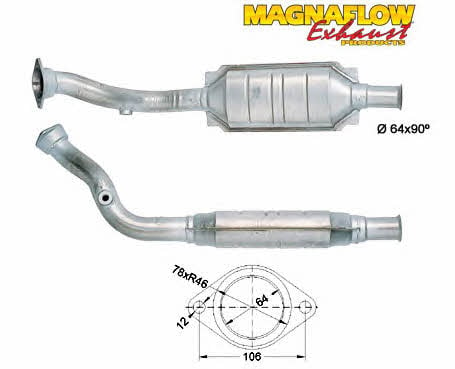 Magnaflow 86053 Catalytic Converter 86053