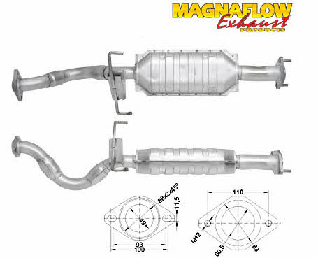 Magnaflow 84821 Catalytic Converter 84821