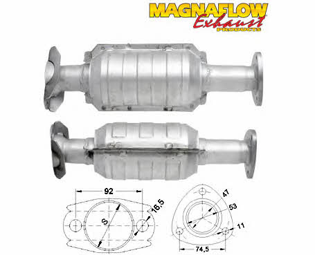 Magnaflow 83014 Catalytic Converter 83014