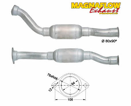 Magnaflow 86044D Catalytic Converter 86044D