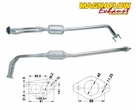 Magnaflow 84304 Catalytic Converter 84304