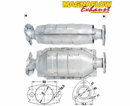 Magnaflow 83011 Catalytic Converter 83011