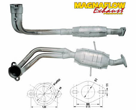 Magnaflow 82516 Catalytic Converter 82516