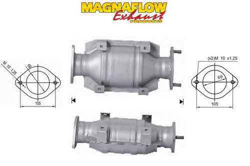 Magnaflow 85618 Catalytic Converter 85618