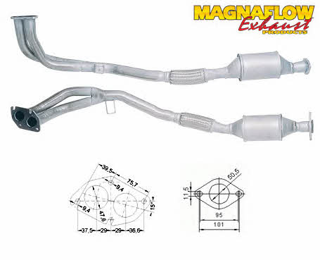 Magnaflow 85837 Catalytic Converter 85837
