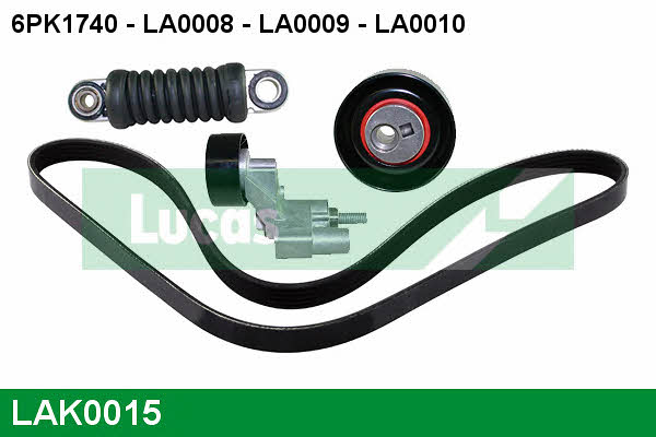 Lucas engine drive LAK0015 Drive belt kit LAK0015