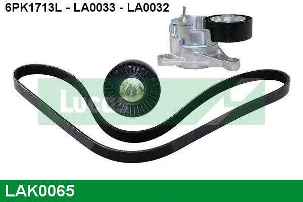  LAK0065 Drive belt kit LAK0065