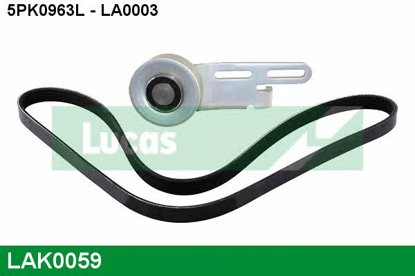 Lucas engine drive LAK0059 Drive belt kit LAK0059