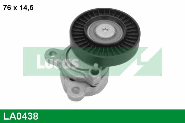 Lucas engine drive LA0438 V-ribbed belt tensioner (drive) roller LA0438