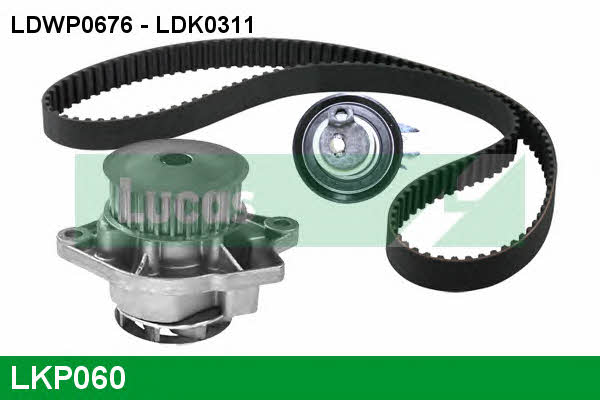  LKP060 TIMING BELT KIT WITH WATER PUMP LKP060