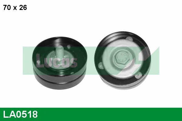 Lucas engine drive LA0518 V-ribbed belt tensioner (drive) roller LA0518