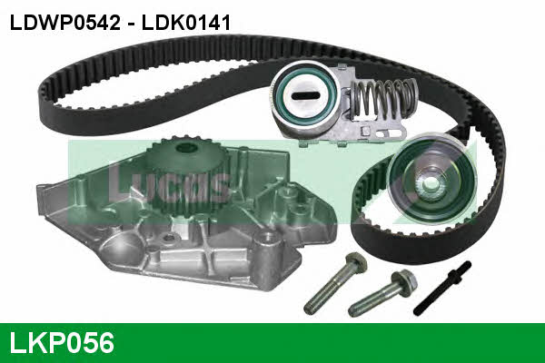 Lucas engine drive LKP056 TIMING BELT KIT WITH WATER PUMP LKP056