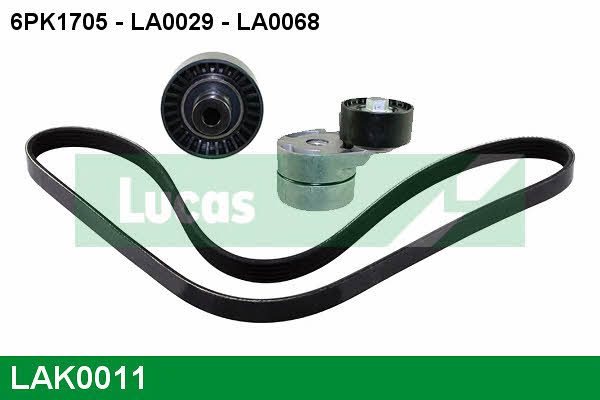 Lucas engine drive LAK0011 Drive belt kit LAK0011