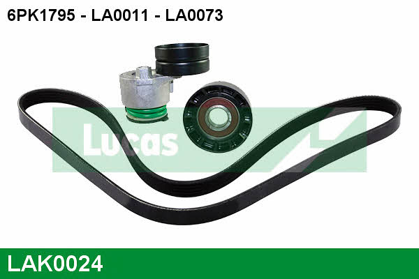  LAK0024 Drive belt kit LAK0024