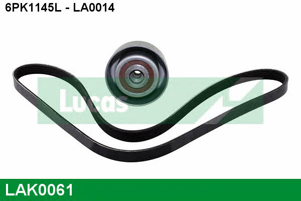  LAK0061 Drive belt kit LAK0061