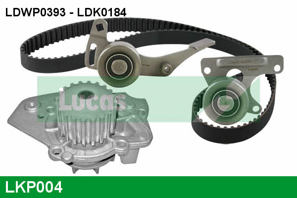 Lucas engine drive LKP004 TIMING BELT KIT WITH WATER PUMP LKP004
