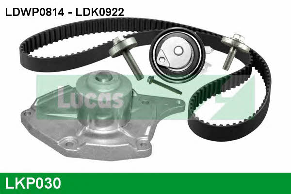 Lucas engine drive LKP030 TIMING BELT KIT WITH WATER PUMP LKP030