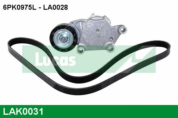  LAK0031 Drive belt kit LAK0031