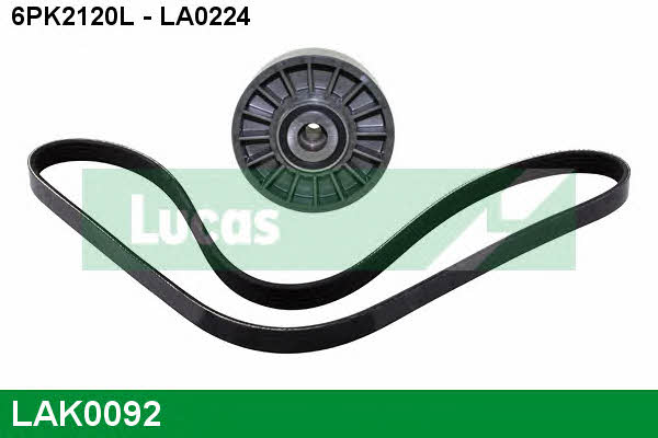  LAK0092 Drive belt kit LAK0092