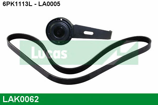  LAK0062 Drive belt kit LAK0062