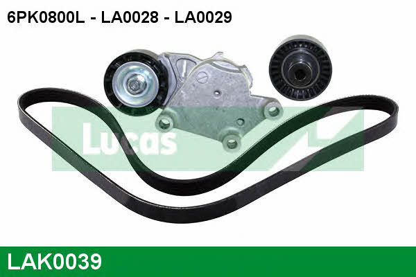 Lucas engine drive LAK0039 Drive belt kit LAK0039