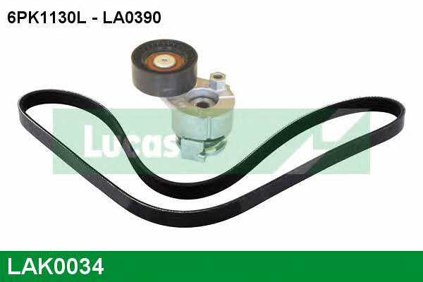 Lucas engine drive LAK0034 Drive belt kit LAK0034