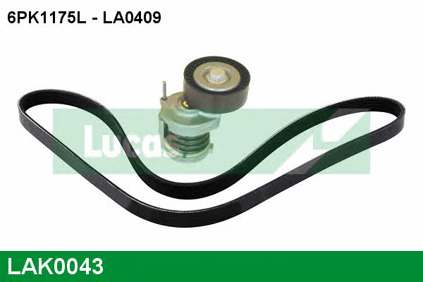  LAK0043 Drive belt kit LAK0043