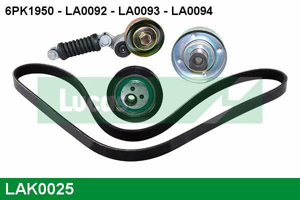 Lucas engine drive LAK0025 Drive belt kit LAK0025