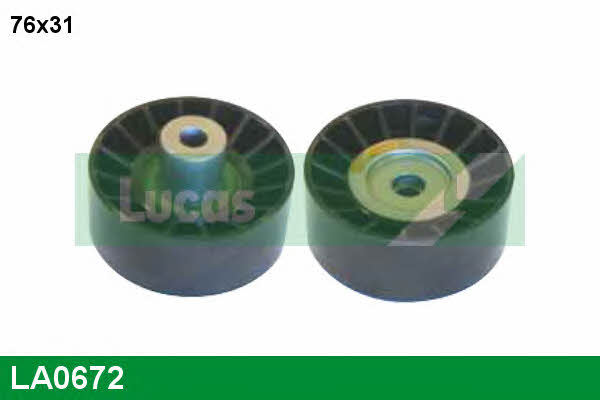 Lucas engine drive LA0672 V-ribbed belt tensioner (drive) roller LA0672