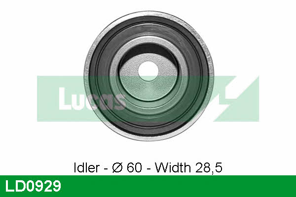 Lucas engine drive LD0929 Tensioner pulley, timing belt LD0929