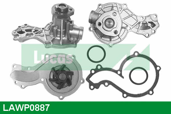 Lucas engine drive LAWP0887 Water pump LAWP0887