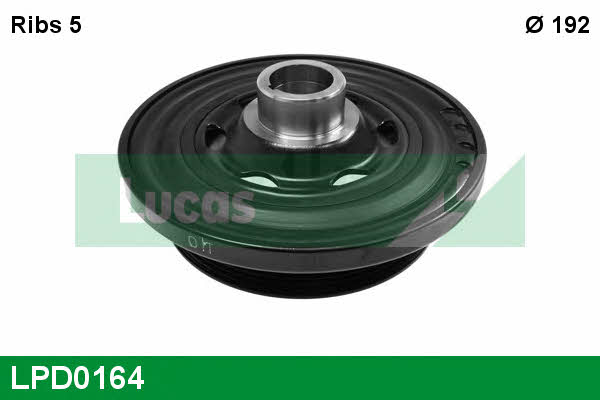 Lucas engine drive LPD0164 Pulley crankshaft LPD0164