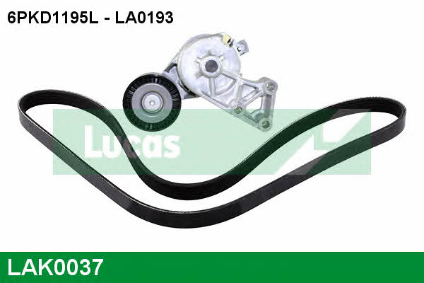  LAK0037 Drive belt kit LAK0037