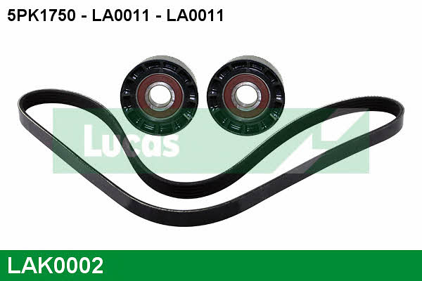  LAK0002 Drive belt kit LAK0002