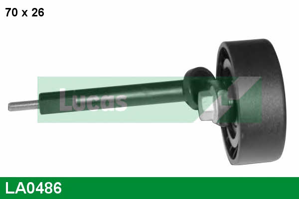 Lucas engine drive LA0486 V-ribbed belt tensioner (drive) roller LA0486