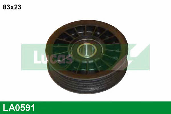 Lucas engine drive LA0591 V-ribbed belt tensioner (drive) roller LA0591