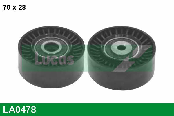 Lucas engine drive LA0478 V-ribbed belt tensioner (drive) roller LA0478