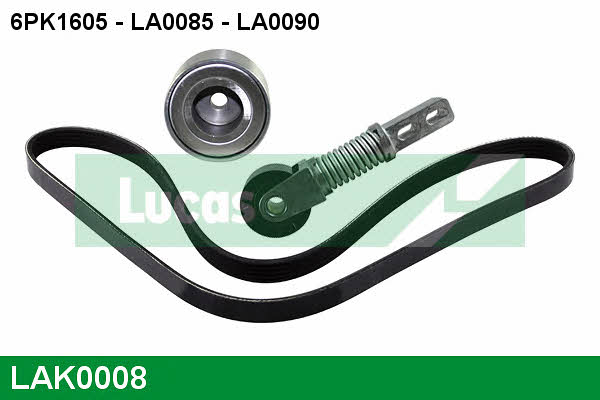 Lucas engine drive LAK0008 Drive belt kit LAK0008