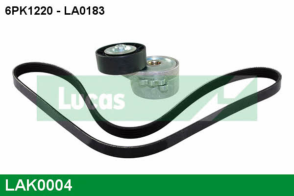  LAK0004 Drive belt kit LAK0004
