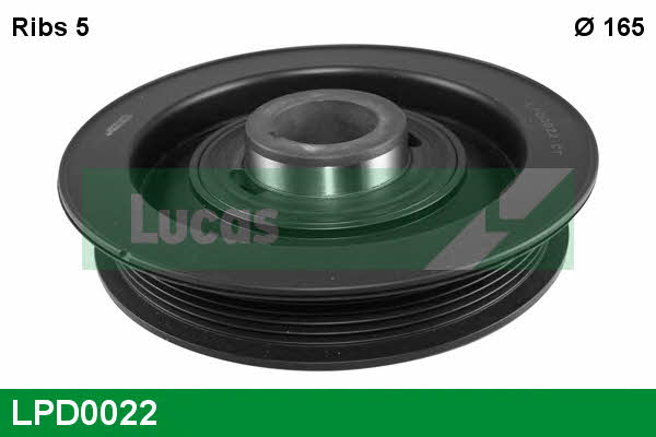 Lucas engine drive LPD0022 Pulley crankshaft LPD0022