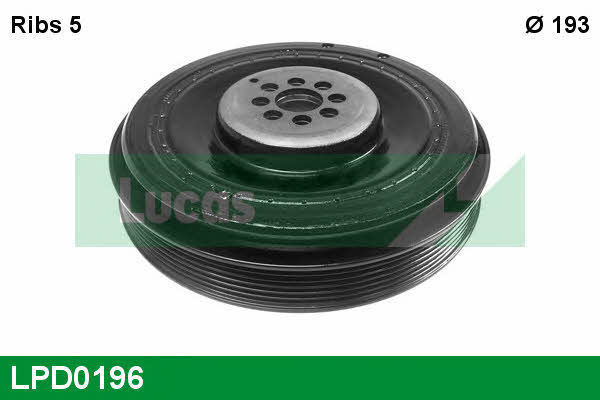 Lucas engine drive LPD0196 Pulley crankshaft LPD0196