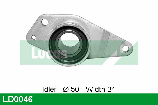 Lucas engine drive LD0046 Tensioner pulley, timing belt LD0046