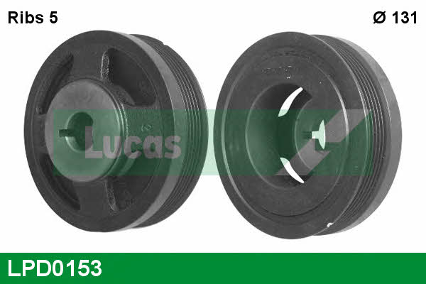 Lucas engine drive LPD0153 Pulley crankshaft LPD0153