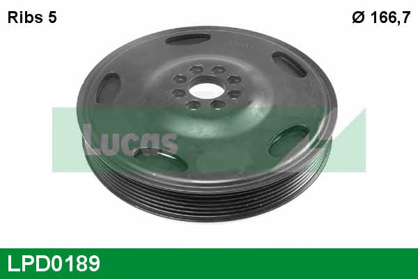 Lucas engine drive LPD0189 Pulley crankshaft LPD0189
