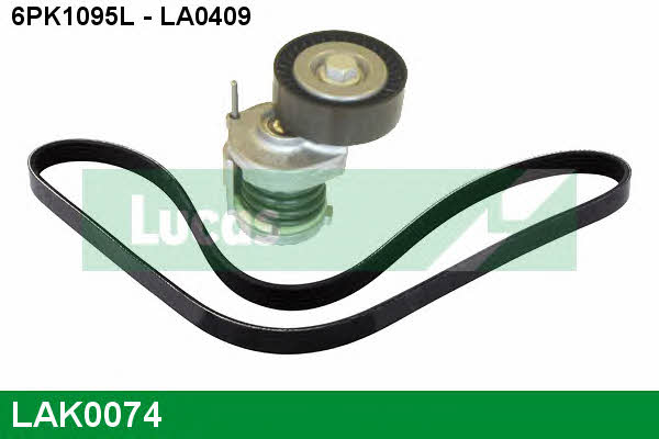 Lucas engine drive LAK0074 Drive belt kit LAK0074