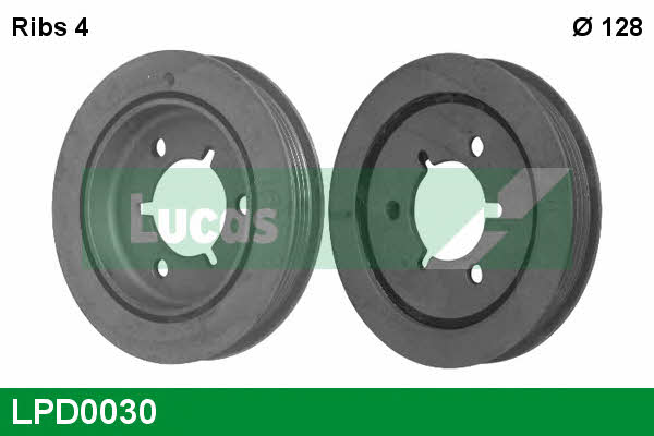 Lucas engine drive LPD0030 Pulley crankshaft LPD0030