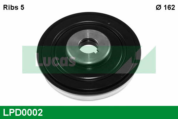 Lucas engine drive LPD0002 Pulley crankshaft LPD0002