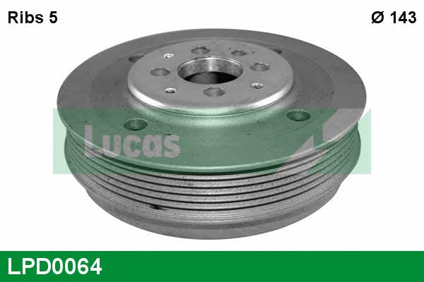 Lucas engine drive LPD0064 Pulley crankshaft LPD0064